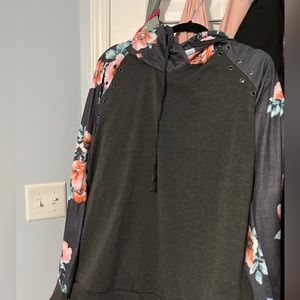 Super Cute Floral Hoodie